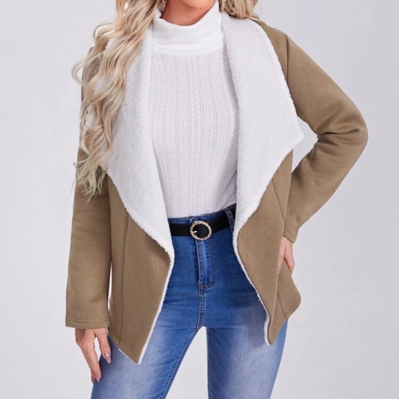 🔥LAST DAY🔥 Sherpa Lined Cozy Cardigan - Picture 5 of 5